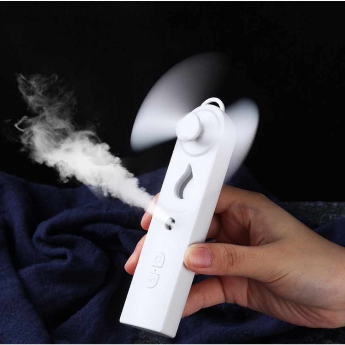 Hair Care Spray - Portable 2in1 Mini Fan Humidifier USB