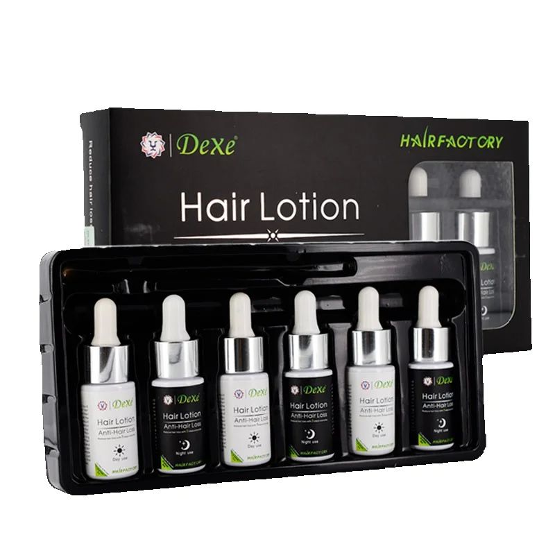 Keratin Treatment Set - 6pcs/set Dexe Hair Treatment Lotion Anti-hair