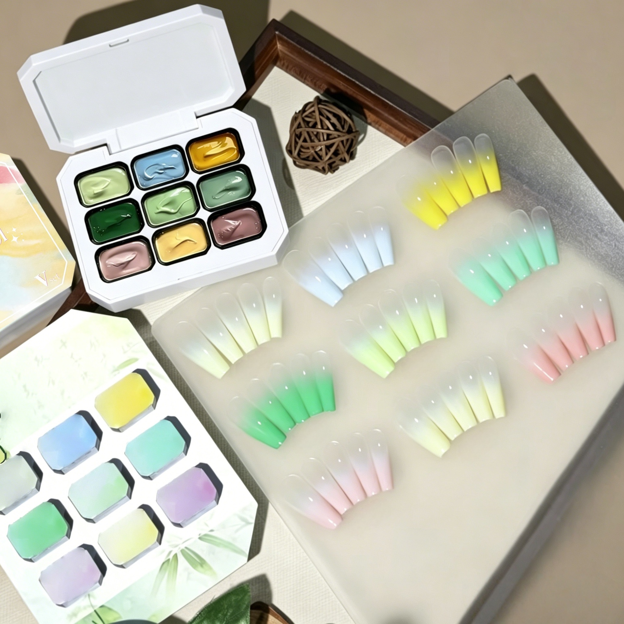 9-color solid nail polish,Bean - Hair Care Gel incelemesi ve fiyatı