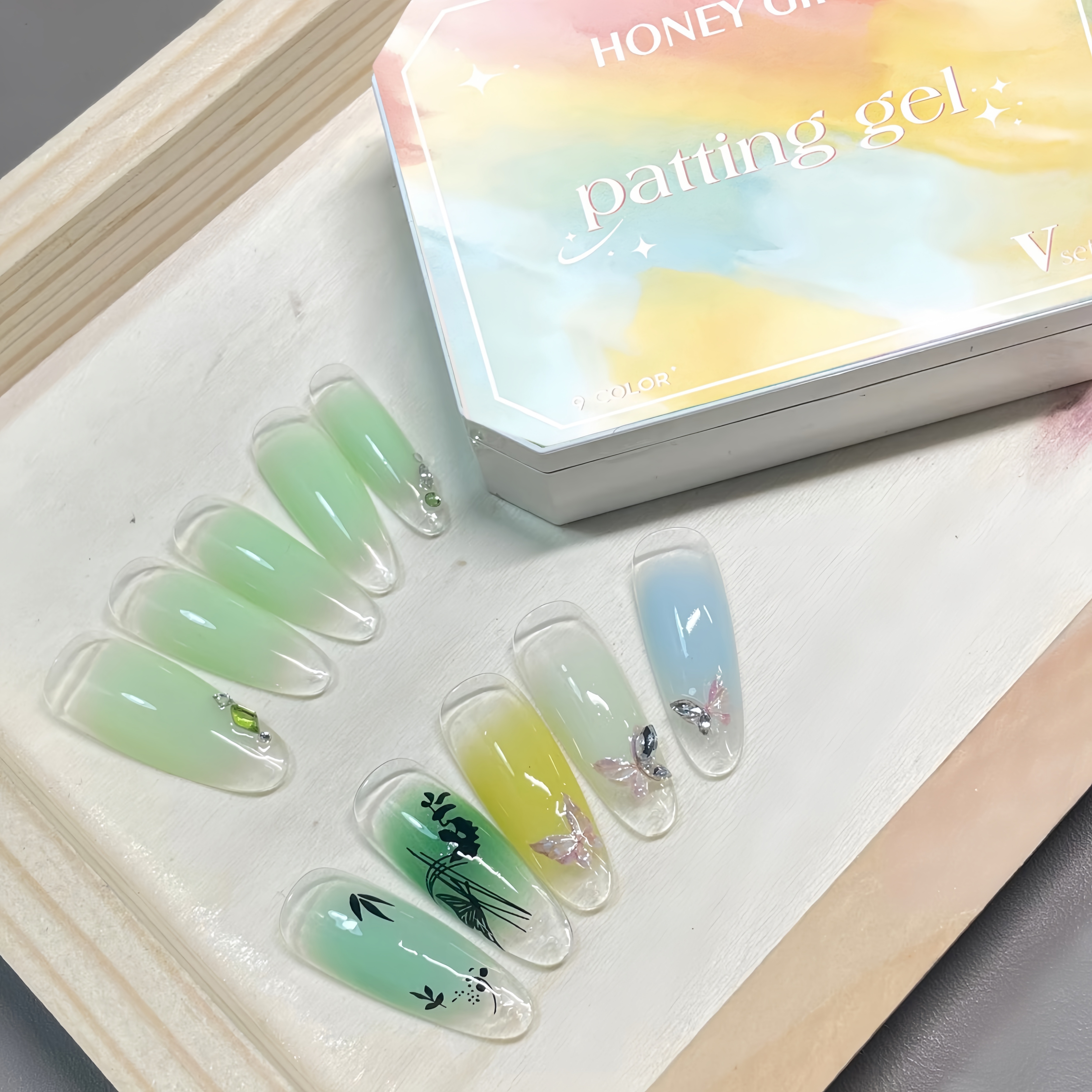 9-color solid nail polish,Bean - Hair Care Gel incelemesi ve fiyatı