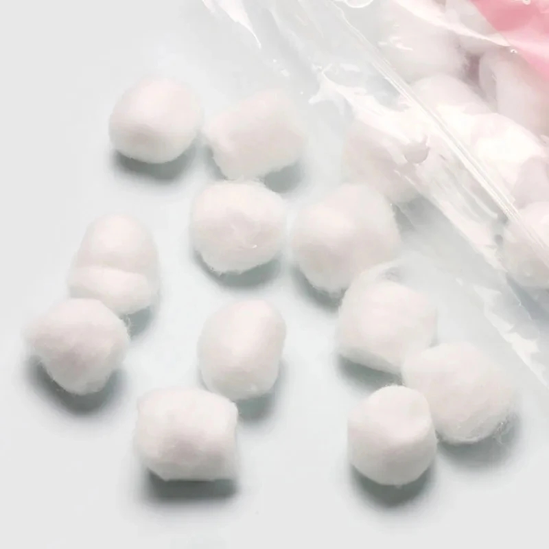 100PCS Nail Art Cotton Balls N - Hair Care Gel incelemesi ve fiyatı
