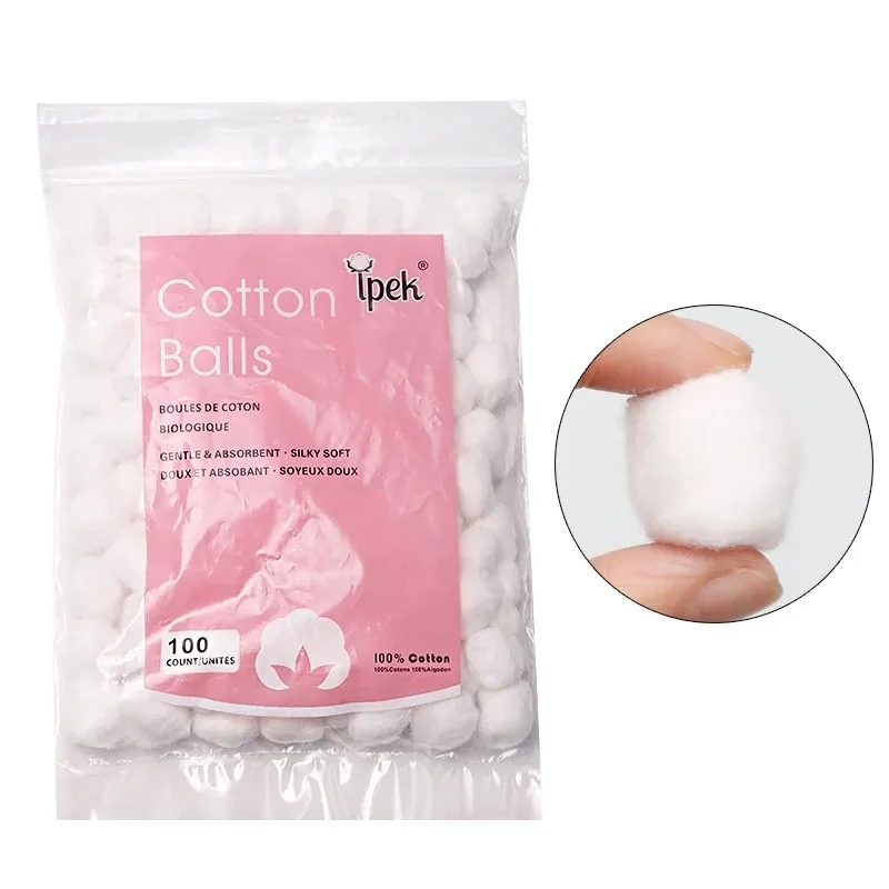 100PCS Nail Art Cotton Balls N - Hair Care Gel incelemesi ve fiyatı