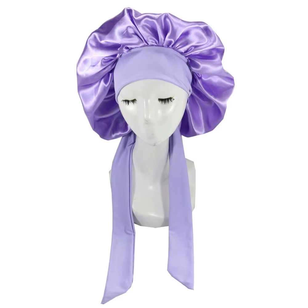 New Satin Solid Sleeping Hat W - Satin Hair Bonnet incelemesi ve fiyatı