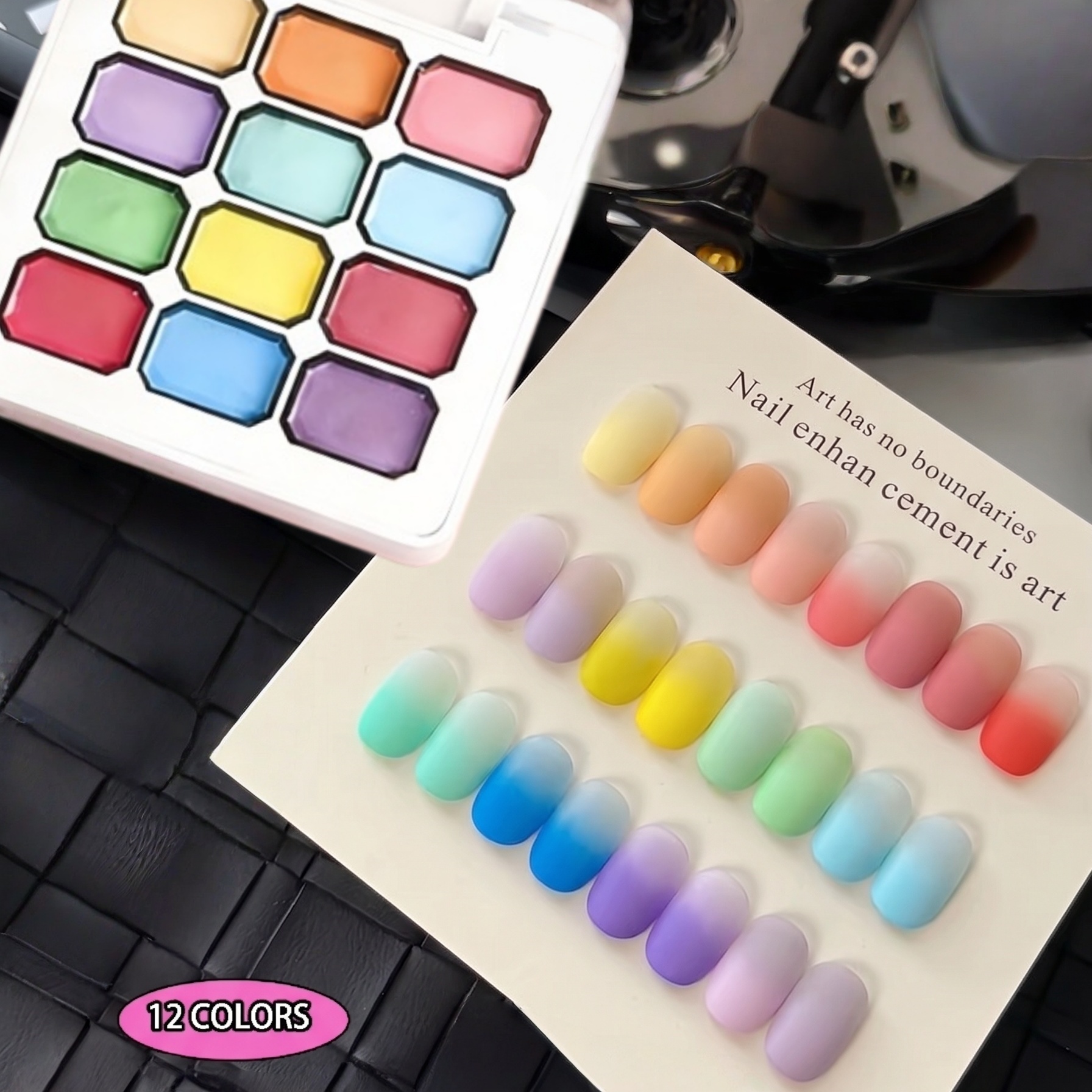 12-color Macaron solid gel nai - Hair Care Gel incelemesi ve fiyatı
