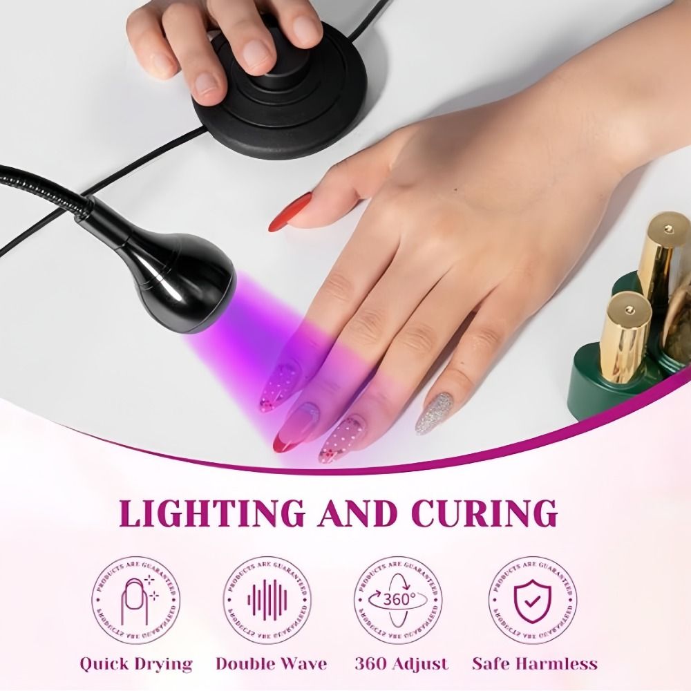 5W/3W UV Led Nail Lamp Foot Pe - Hair Care Gel incelemesi ve fiyatı