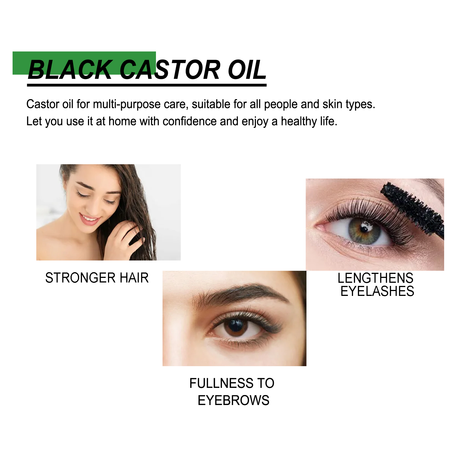 Black Castor Oil for Hair Eyeb - Hair Care Ouai incelemesi ve fiyatı