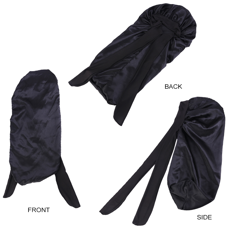 Solid Color Bowknot Braid Bonn - Satin Hair Bonnet incelemesi ve fiyatı