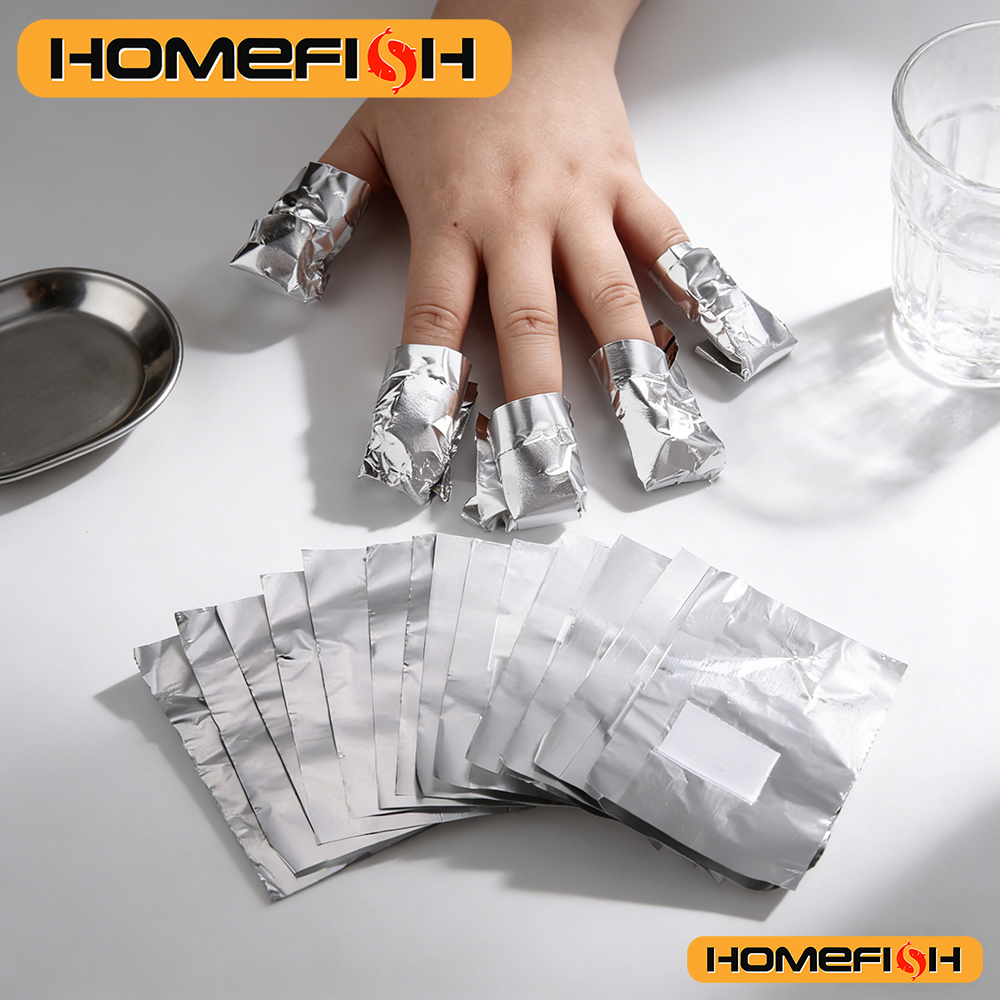 50/100pcs Remover Aluminum Foi - Hair Care Gel incelemesi ve fiyatı