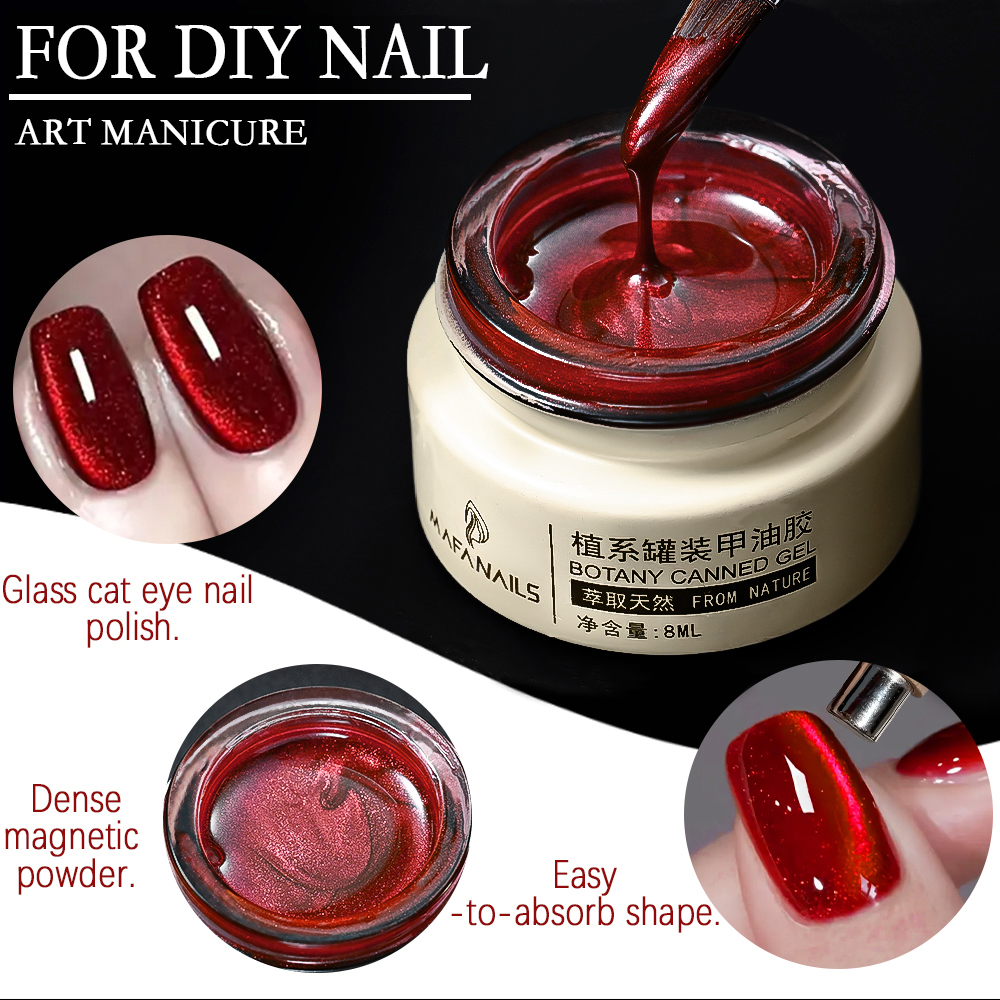8ml Ruby Red Cat Magnetic Gel  - Hair Care Gel incelemesi ve fiyatı