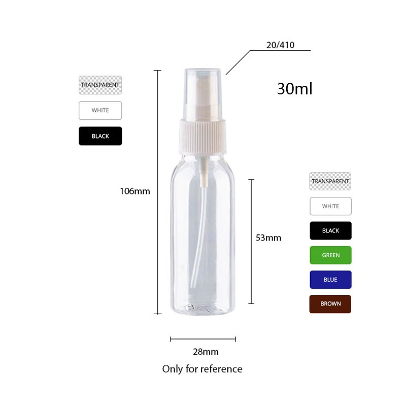 30pcs 30ml 50ml 60ml 100ml Spr - Hair Care Spray incelemesi ve fiyatı