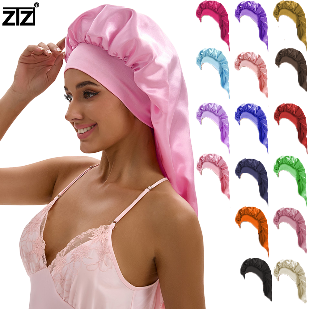 Women Long Satin Bonnet Sleep  - Satin Hair Bonnet incelemesi ve fiyatı
