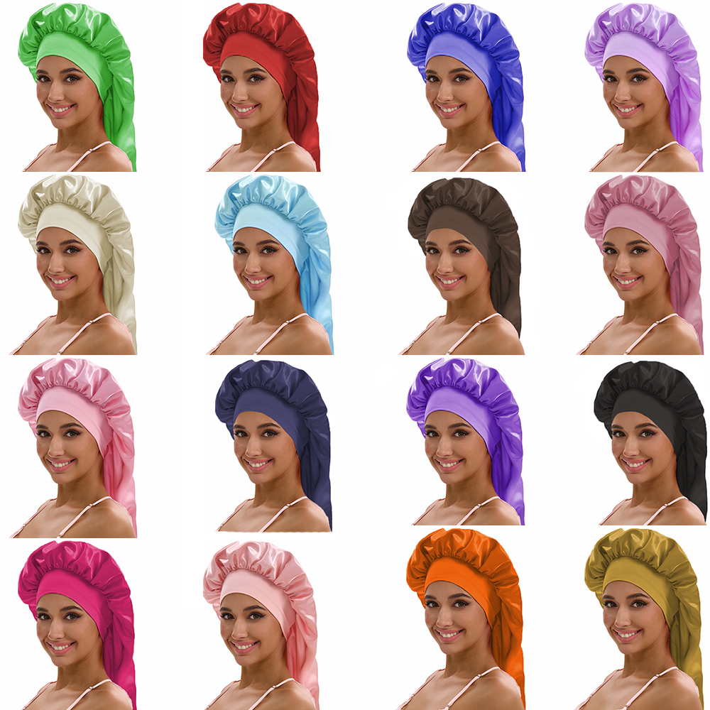 Women Long Satin Bonnet Sleep  - Satin Hair Bonnet incelemesi ve fiyatı