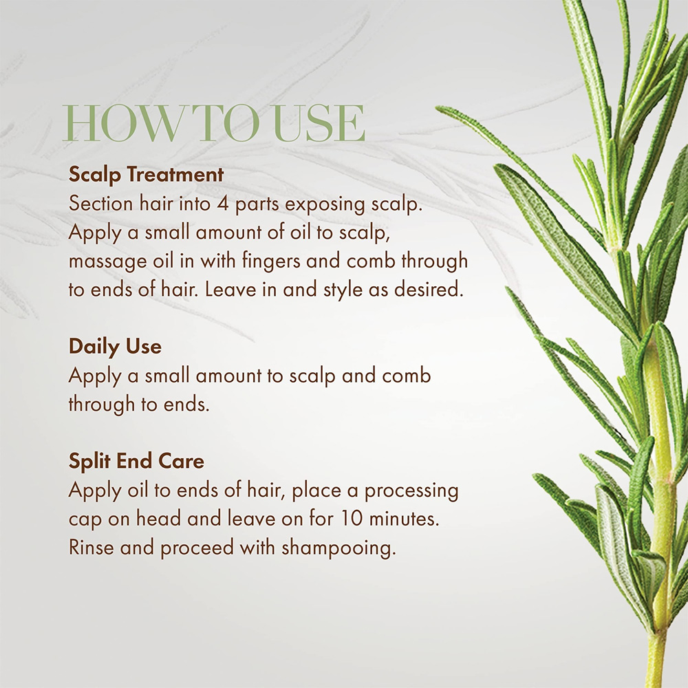 Rosemary Mint Hair Growth Oil  - Hair Care Ouai incelemesi ve fiyatı