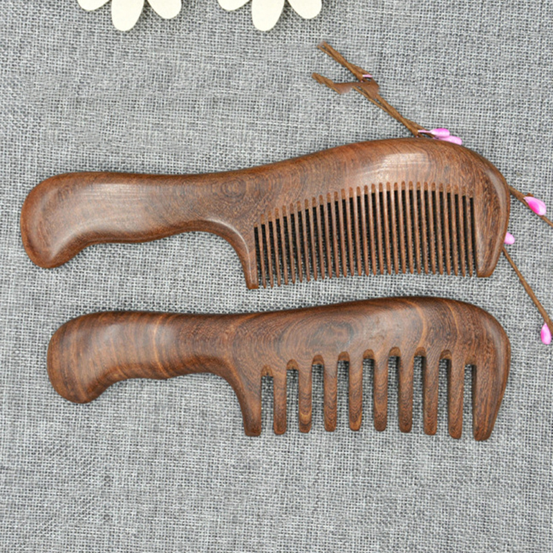 Natural Sandalwood Hair Combs  - Hair Care Long Hair incelemesi ve fiyatı
