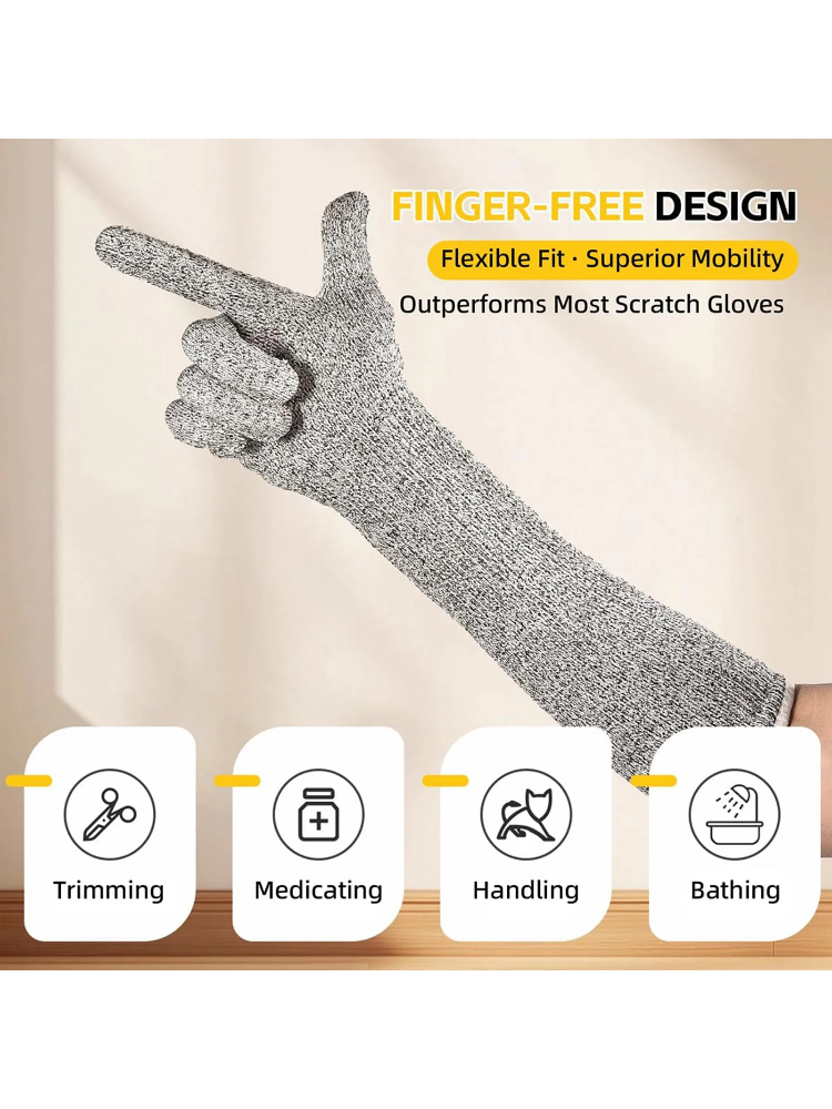 Pet Care Long Gloves 40cm Scra - Hair Care Long Hair incelemesi ve fiyatı