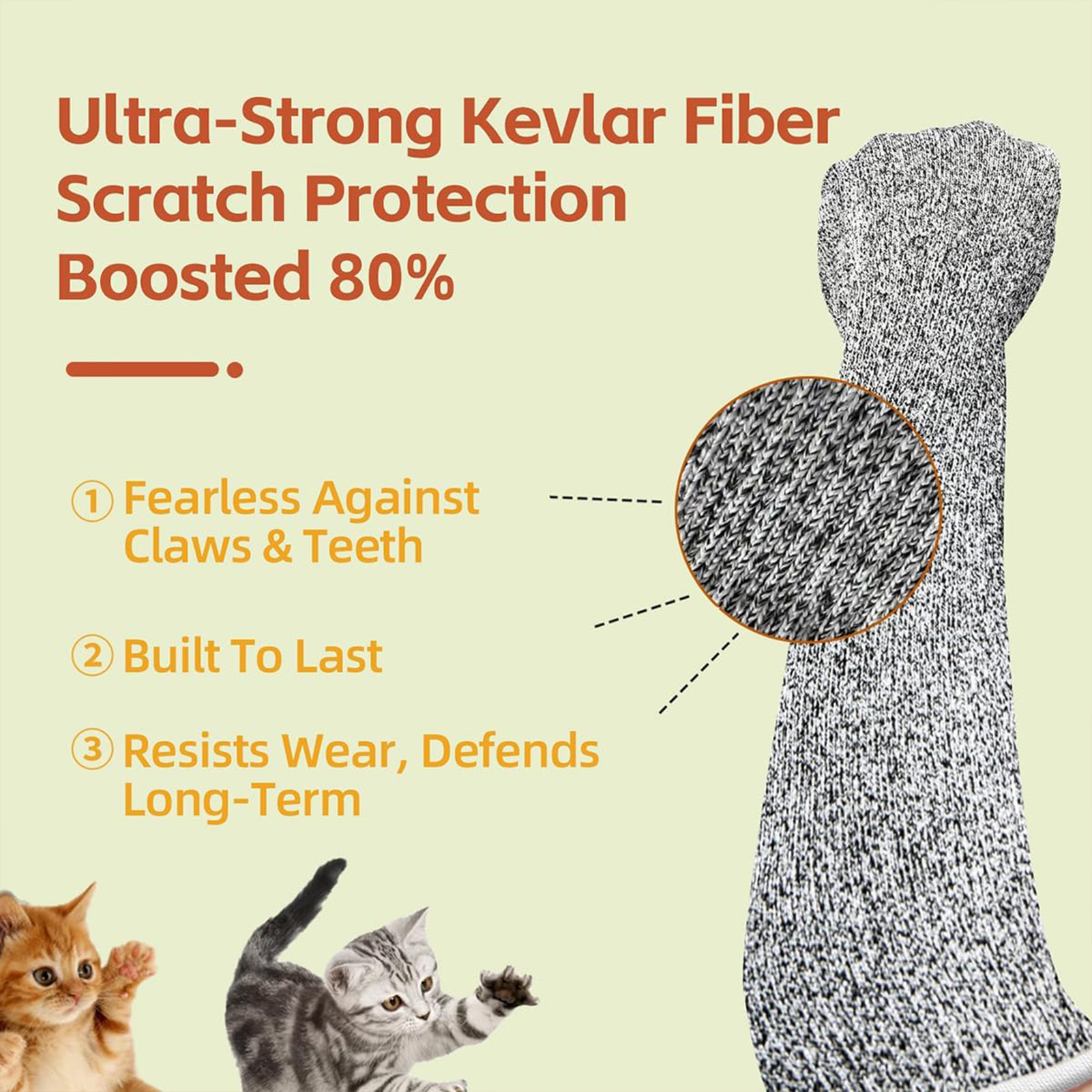 Pet Care Long Gloves 40cm Scra - Hair Care Long Hair incelemesi ve fiyatı