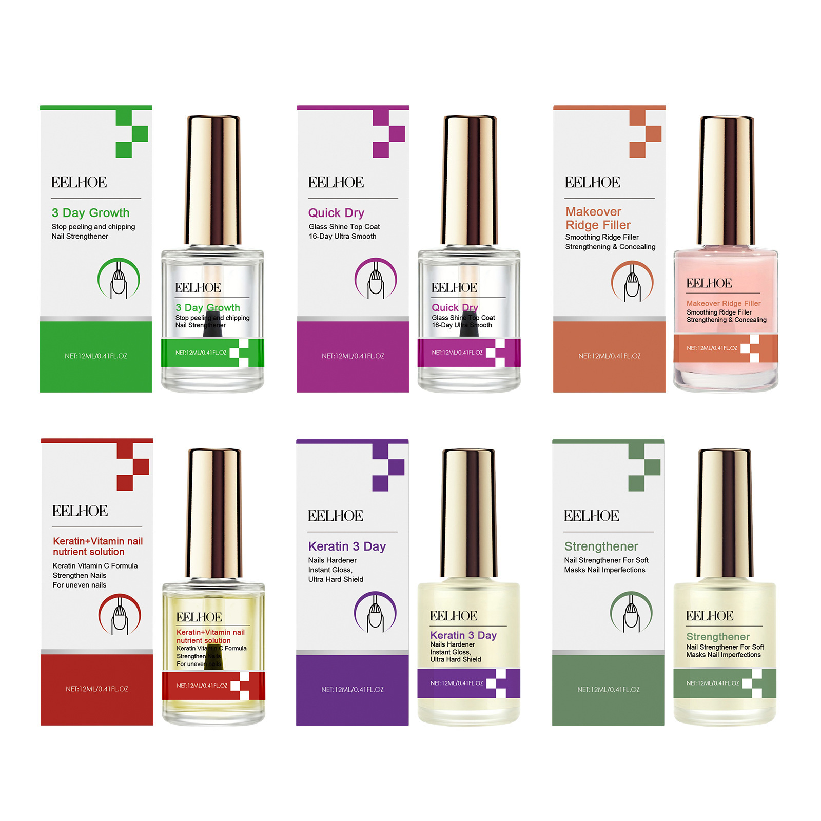 EELHOE 3 Days Keratin Nail Rep - Keratin Treatment Set incelemesi ve fiyatı