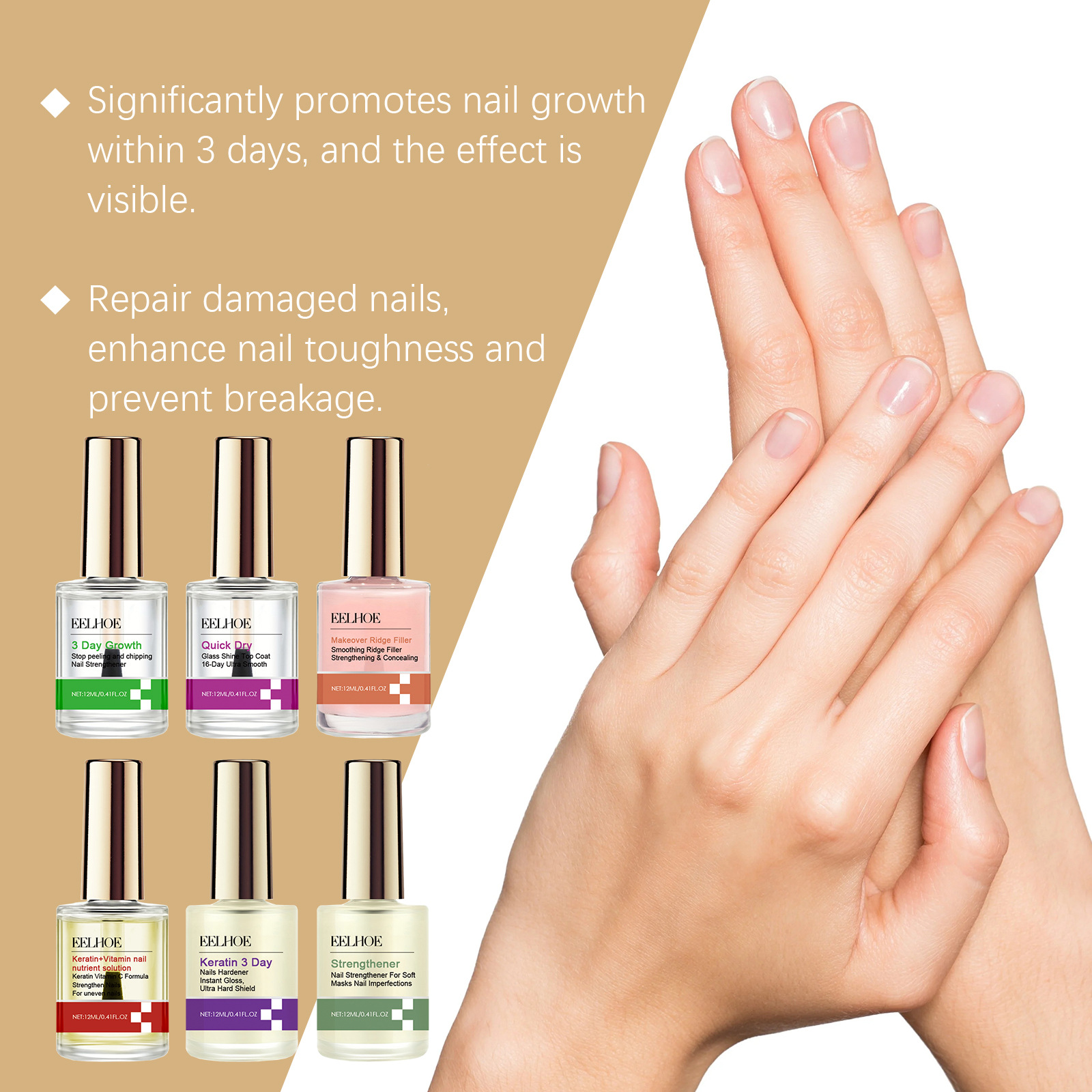 EELHOE 3 Days Keratin Nail Rep - Keratin Treatment Set incelemesi ve fiyatı