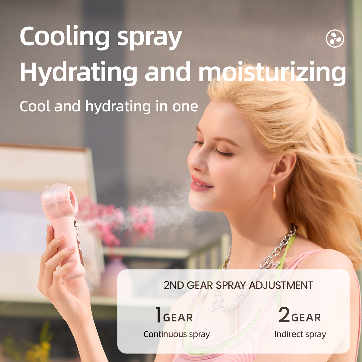 Handheld Misting Fan Portable  - Hair Care Spray incelemesi ve fiyatı