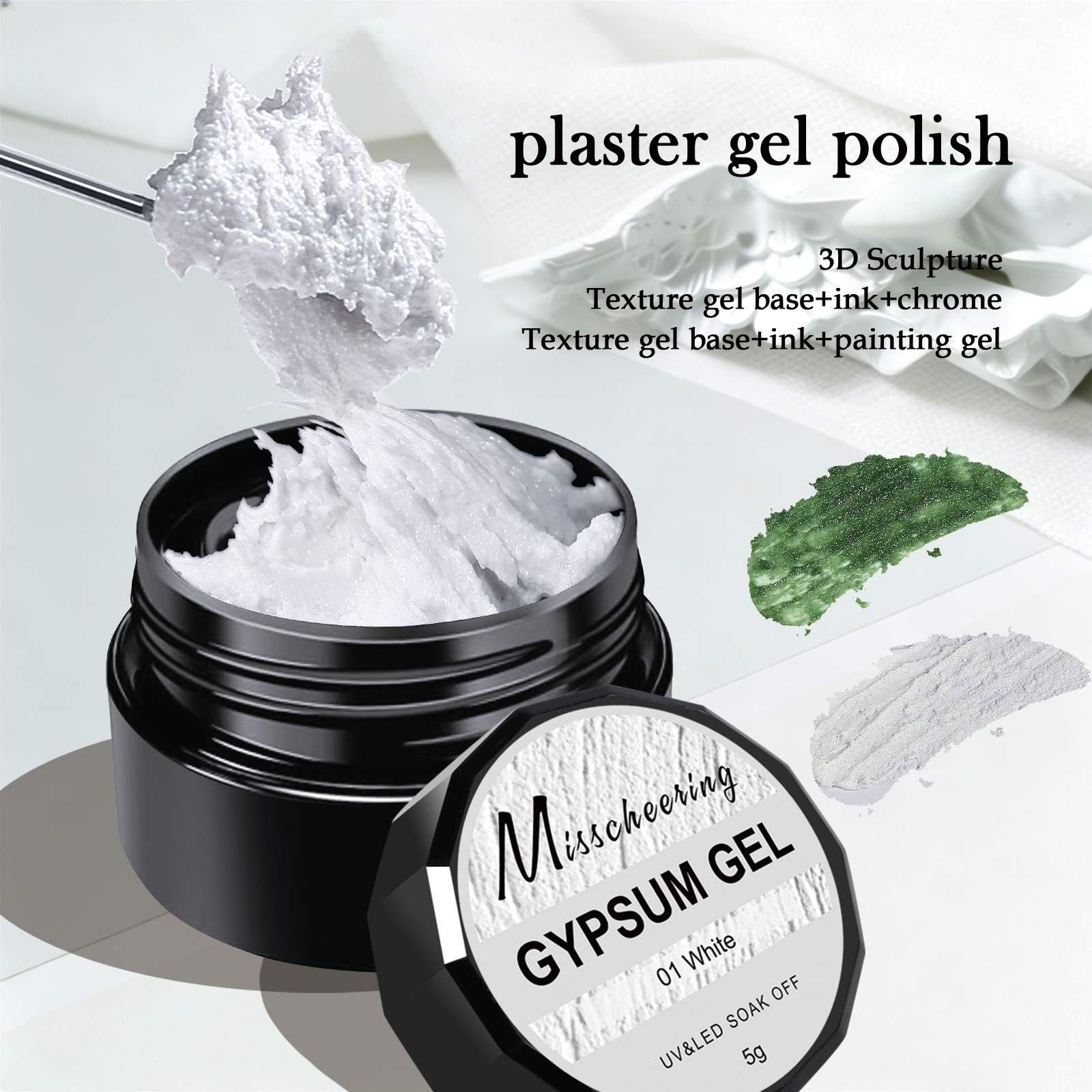 5g Solid Gypsum Painting Nail  - Hair Care Gel incelemesi ve fiyatı