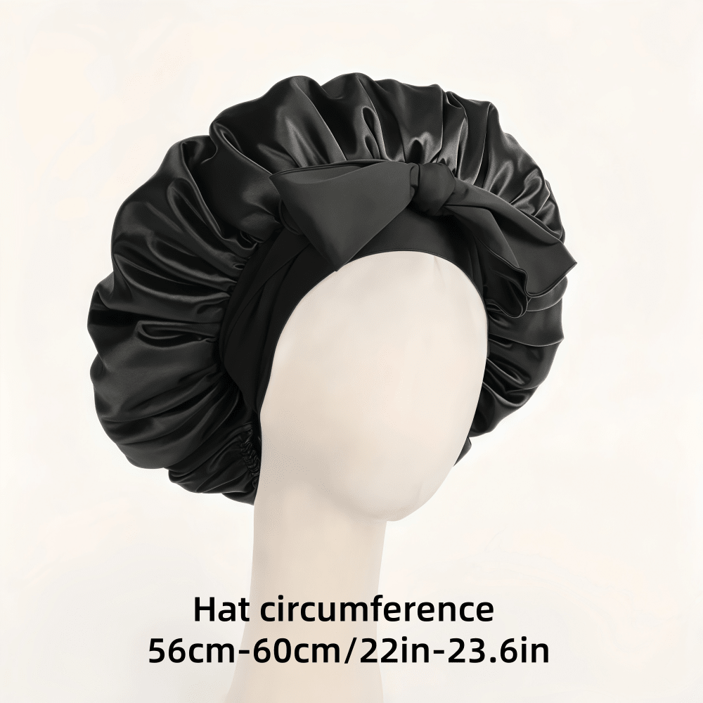 1pc Luxury Satin Silk Sleep Ca - Hair Care Long Hair incelemesi ve fiyatı