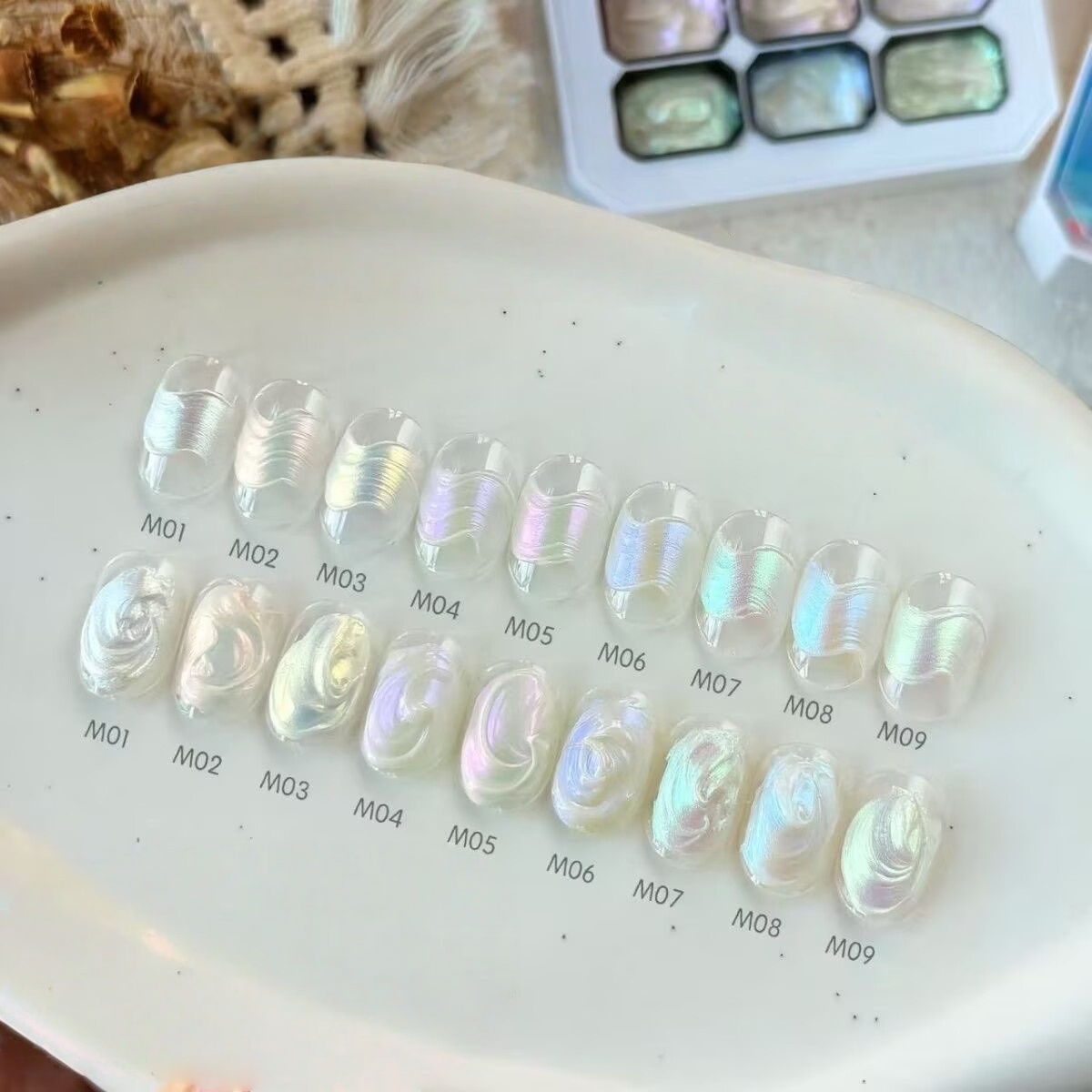 1pc 9-color new popular pattin - Hair Care Gel incelemesi ve fiyatı