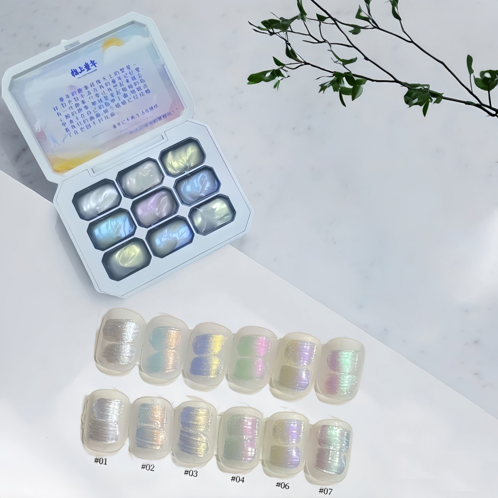 1pc 9-color new popular pattin - Hair Care Gel incelemesi ve fiyatı