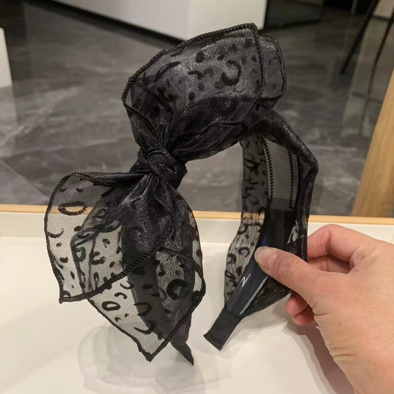 Vintage Leopard Print Hairband - Hair Net Invisible incelemesi ve fiyatı