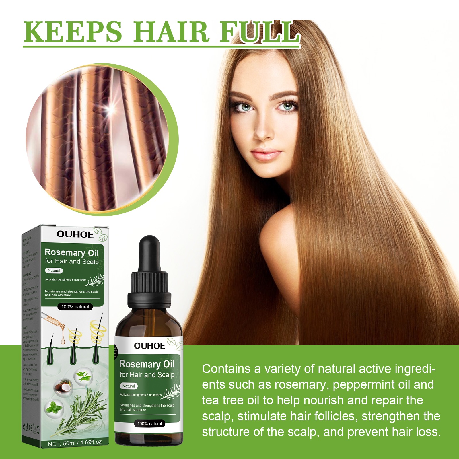 Rosemary Oil for Hair Growth 5 - Hair Care Ouai incelemesi ve fiyatı