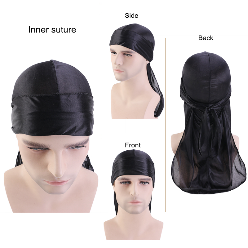 Unisex Silky Long Tail Durag P - Satin Hair Bonnet incelemesi ve fiyatı