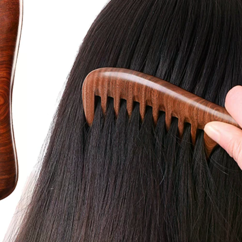 Natural Sandalwood Hair Combs  - Hair Care Long Hair incelemesi ve fiyatı