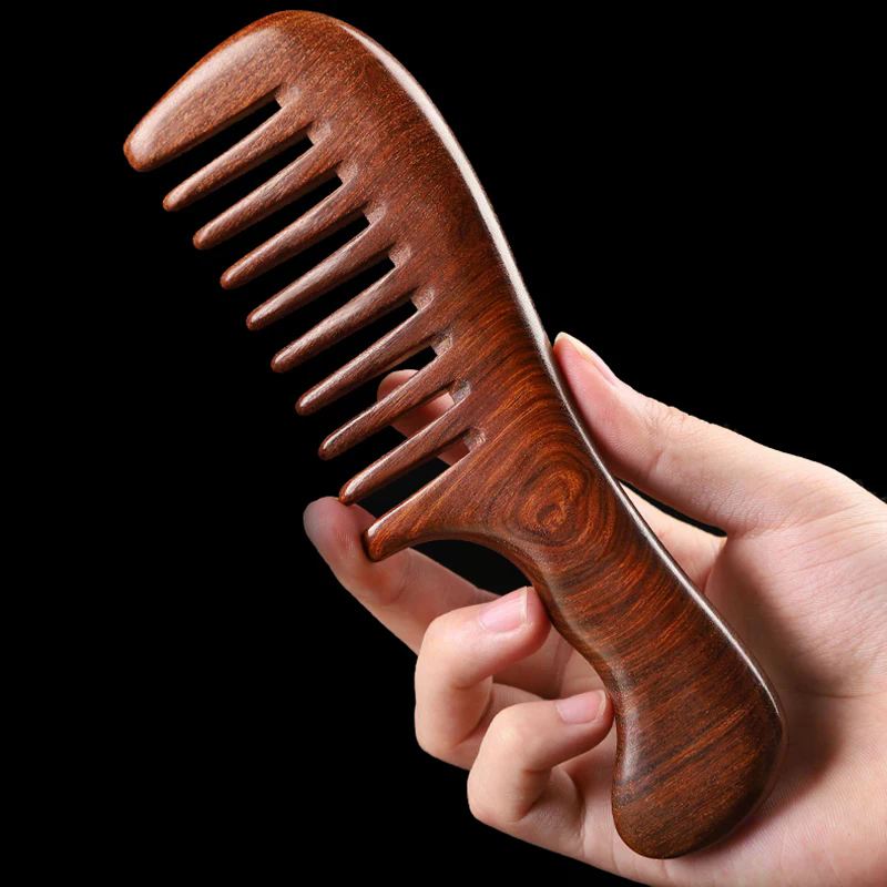 Natural Sandalwood Hair Combs  - Hair Care Long Hair incelemesi ve fiyatı