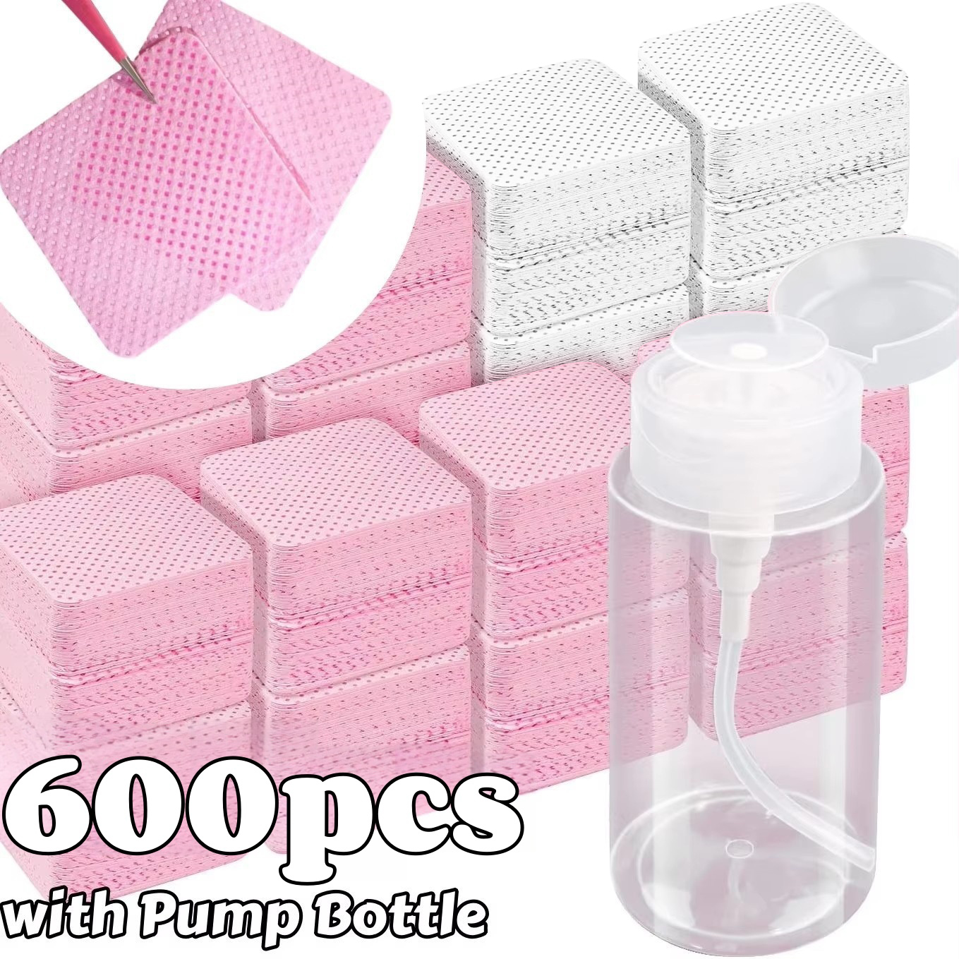 20/600pcs Lint-Free Nail Wipes - Hair Care Gel incelemesi ve fiyatı