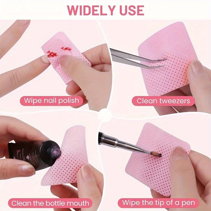 20/600pcs Lint-Free Nail Wipes - Hair Care Gel incelemesi ve fiyatı