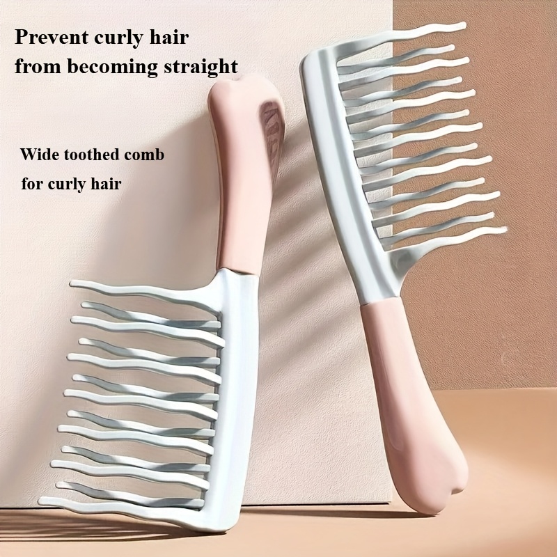 1pc Dual Wide-Tooth Hair Combs - Hair Care Long Hair incelemesi ve fiyatı