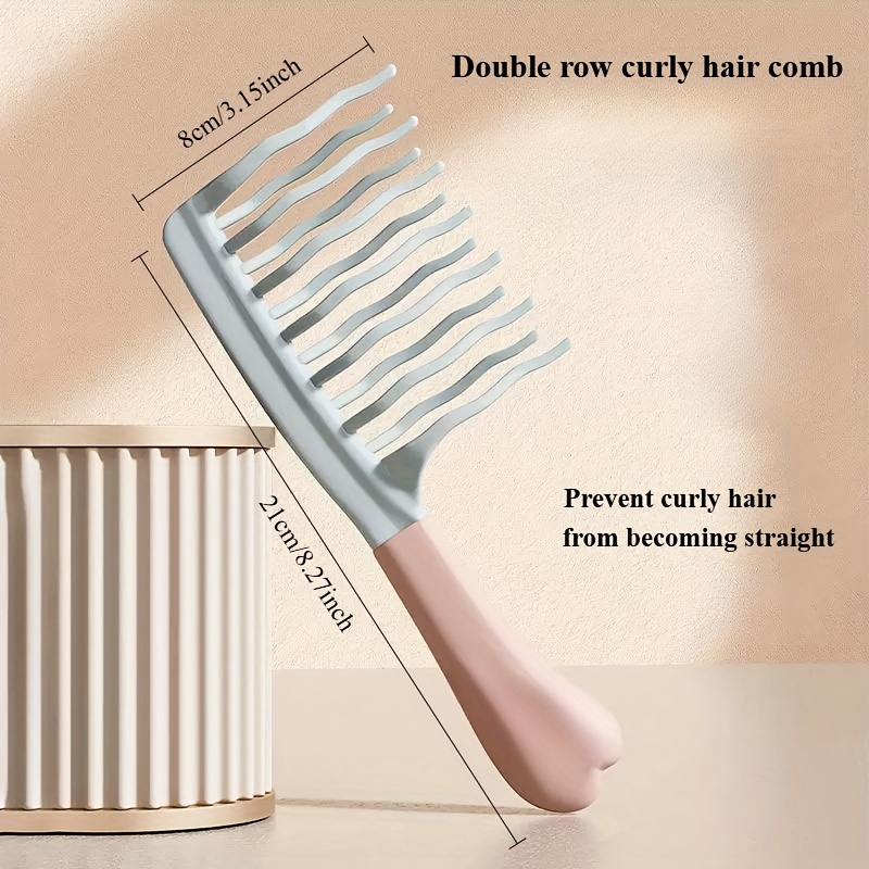 1pc Dual Wide-Tooth Hair Combs - Hair Care Long Hair incelemesi ve fiyatı