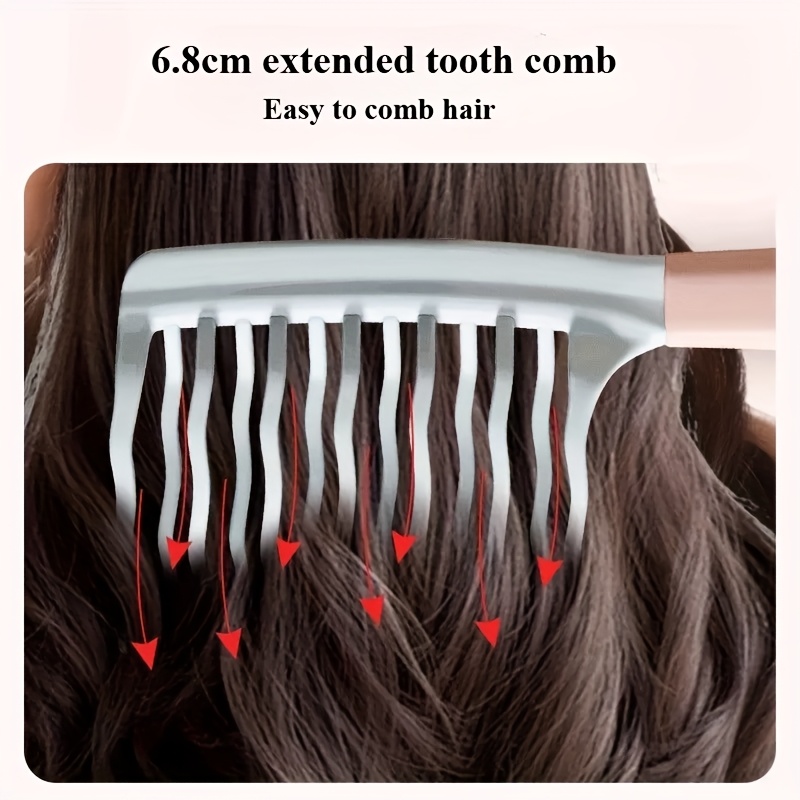 1pc Dual Wide-Tooth Hair Combs - Hair Care Long Hair incelemesi ve fiyatı