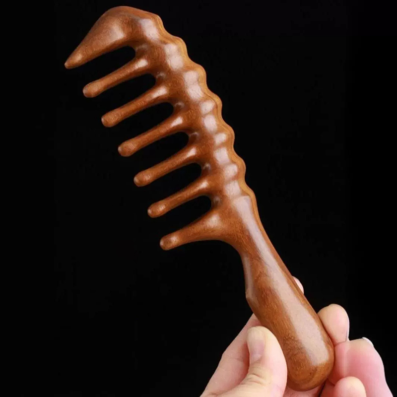 Natural Sandalwood Hair Combs  - Hair Care Long Hair incelemesi ve fiyatı