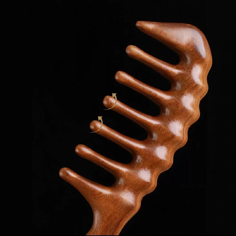 Natural Sandalwood Hair Combs  - Hair Care Long Hair incelemesi ve fiyatı