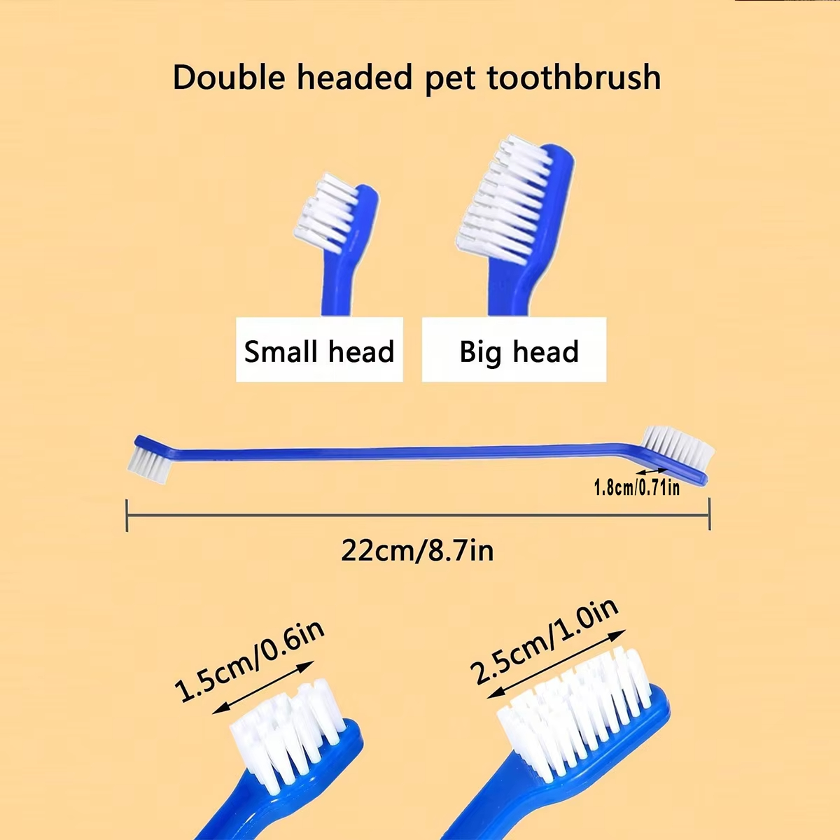 5pcs/set Long Handle Pet Tooth - Hair Care Long Hair incelemesi ve fiyatı