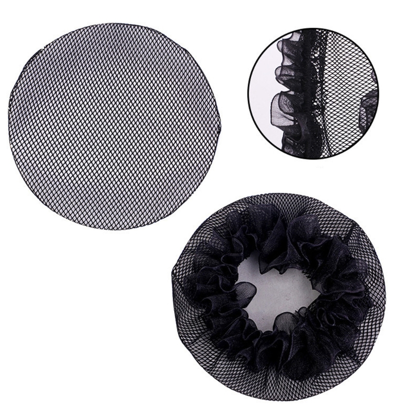 10Pcs Small Hole Black Elastic - Hair Net Invisible incelemesi ve fiyatı