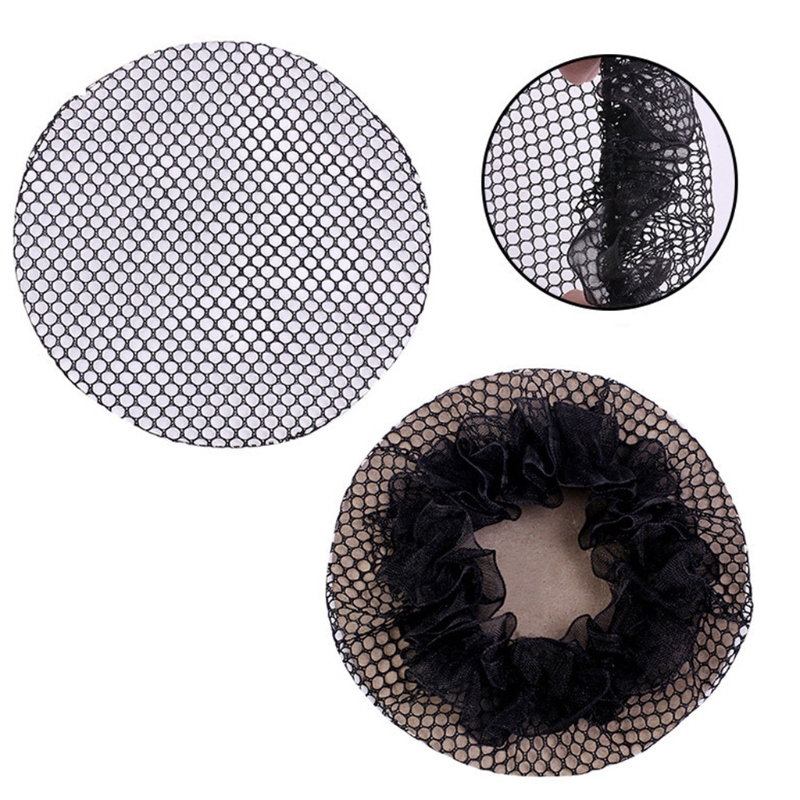 10Pcs Small Hole Black Elastic - Hair Net Invisible incelemesi ve fiyatı