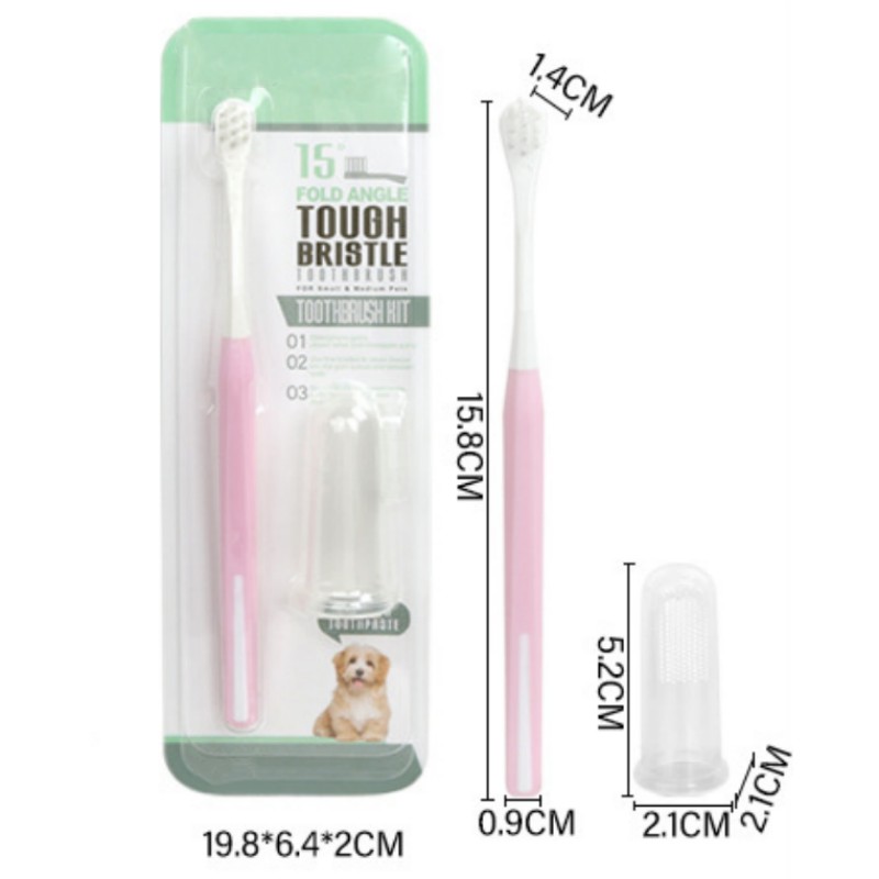 Pet Toothbrush Set Small Head  - Hair Care Routine incelemesi ve fiyatı