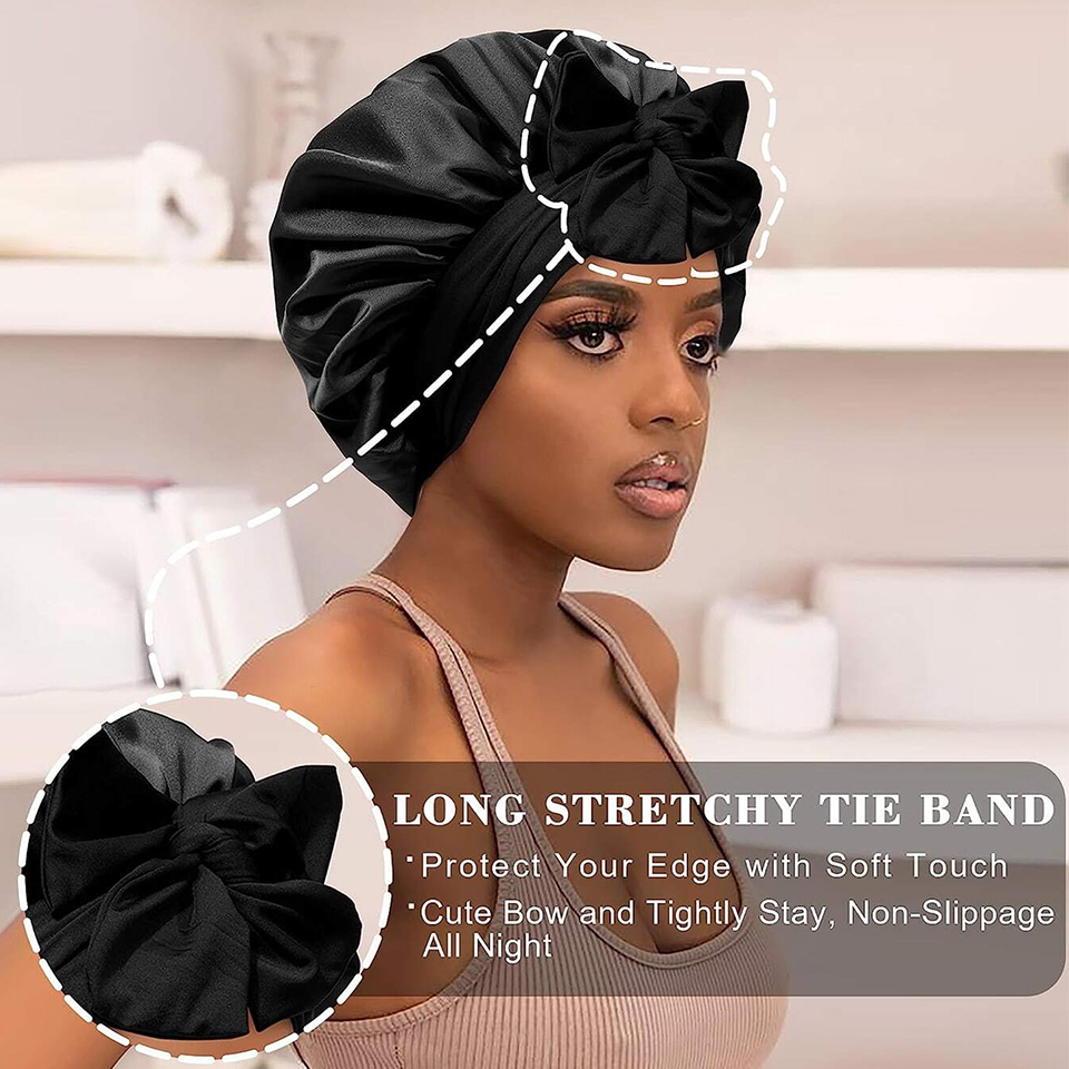 Satin Solid Sleeping Hat Silky - Satin Hair Bonnet incelemesi ve fiyatı