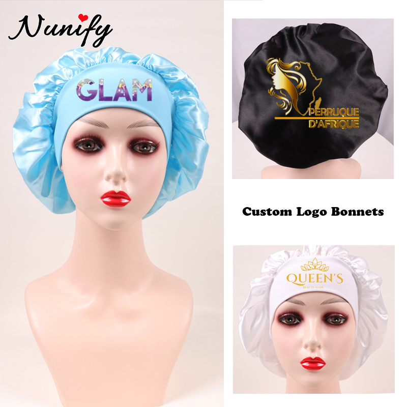 10Pcs Custom Logo Satin Bonnet - Satin Hair Bonnet incelemesi ve fiyatı