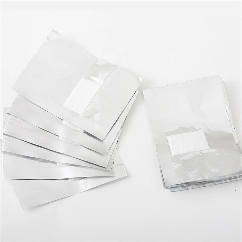 NEW 100Pcs Bag Aluminum Foil N - Hair Care Gel incelemesi ve fiyatı
