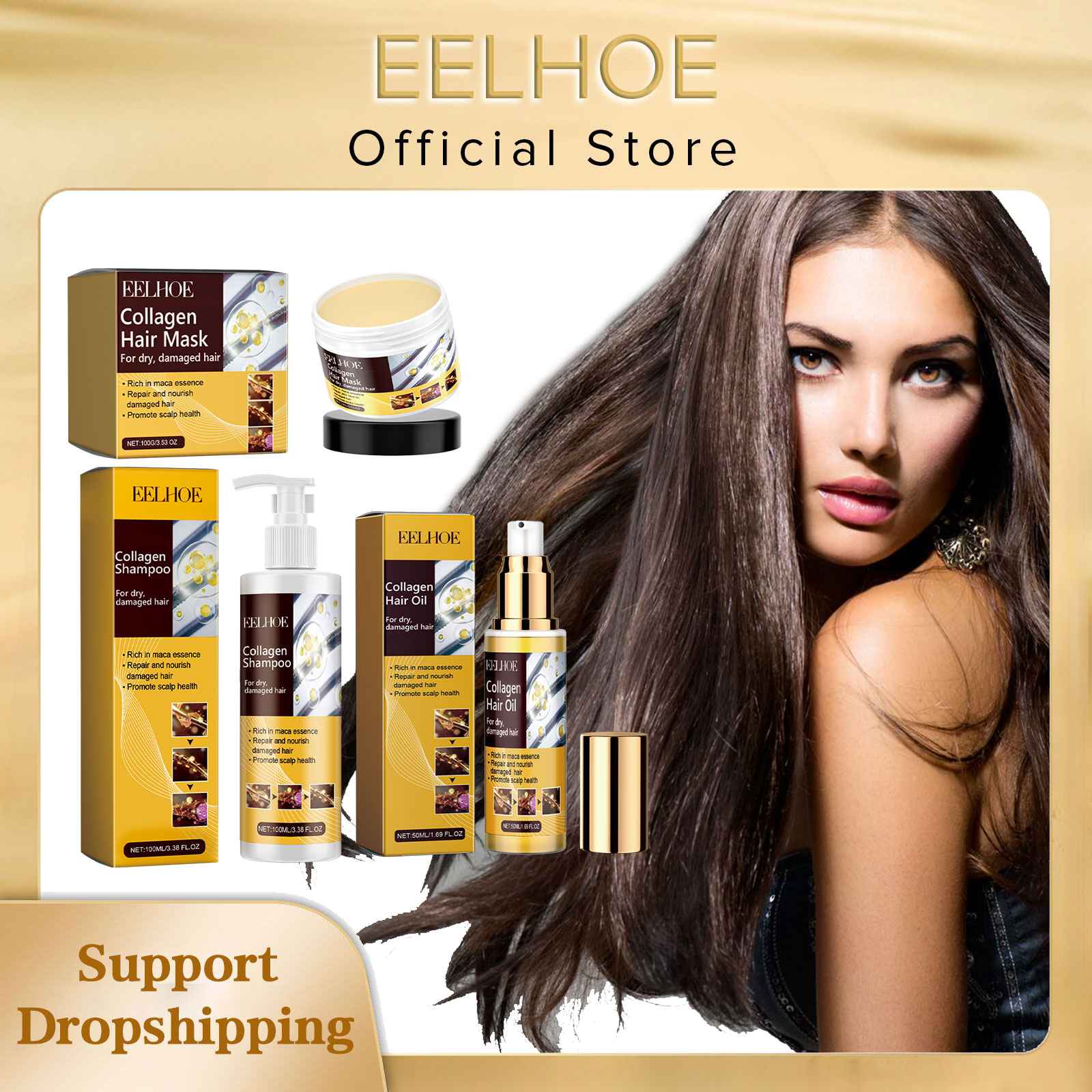 EELHOE Collagen Hair Care Kit  - Keratin Treatment Set incelemesi ve fiyatı