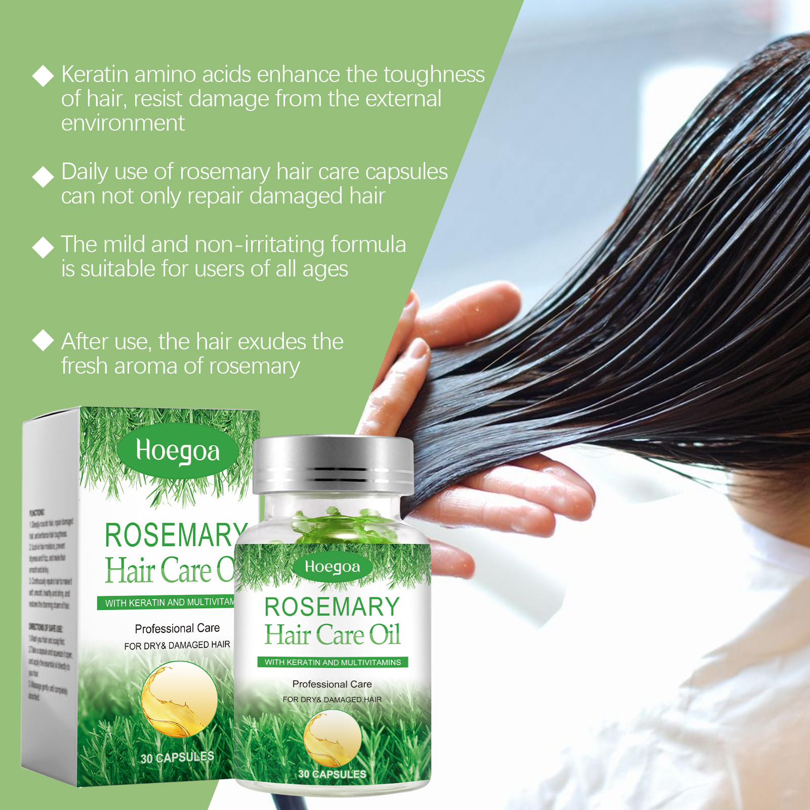 Hair Growth Essential Oil Rose - Keratin Treatment Set incelemesi ve fiyatı