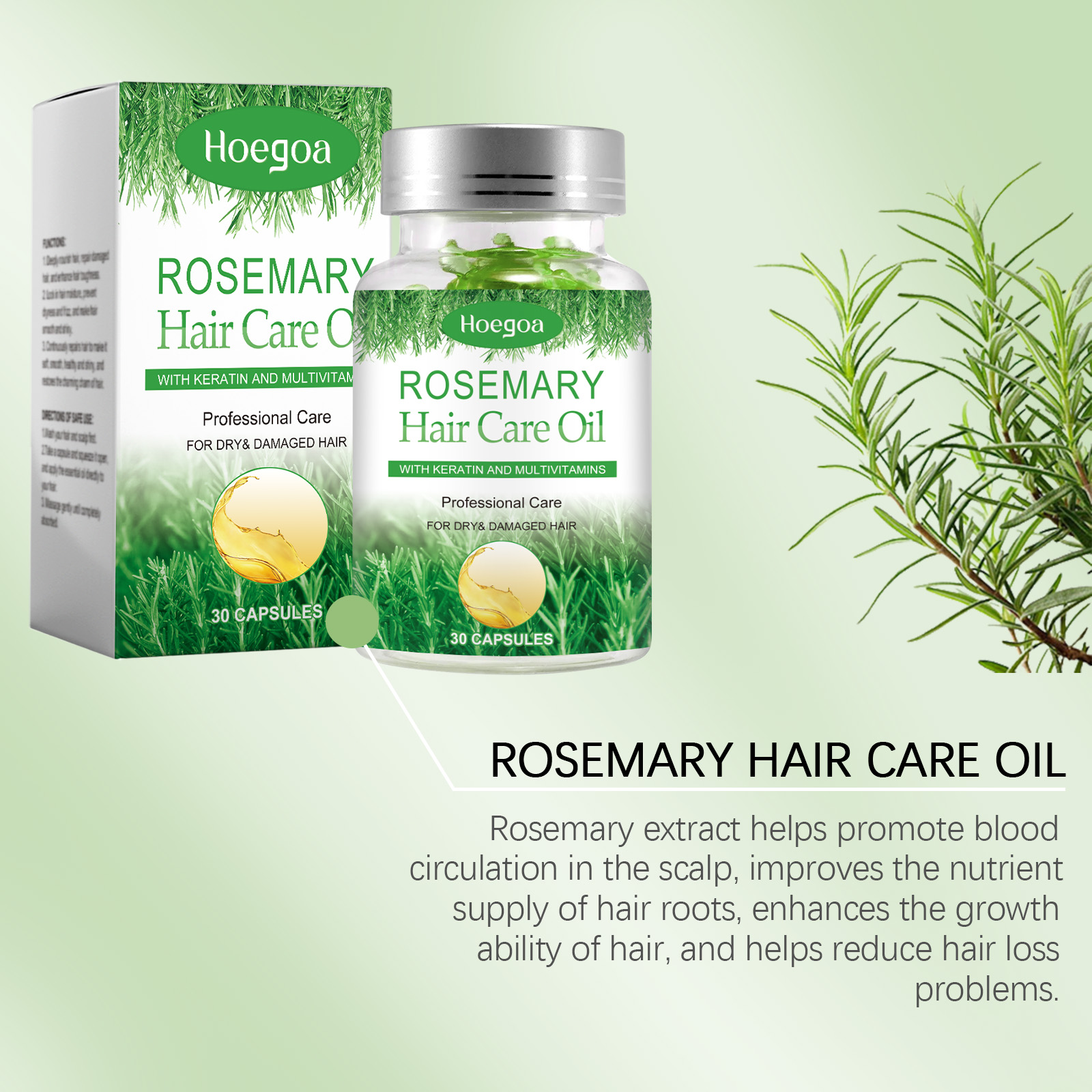 Hair Growth Essential Oil Rose - Keratin Treatment Set incelemesi ve fiyatı
