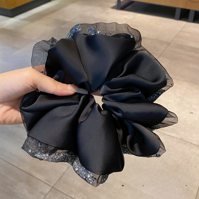 Oversized Silk Crystal Hair Sc - Hair Net Invisible incelemesi ve fiyatı